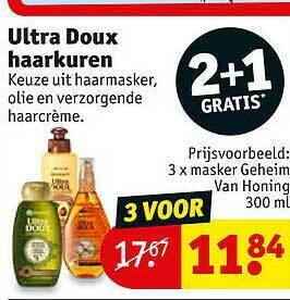 Kruidvat Ultra Doux Haarkuren aanbieding