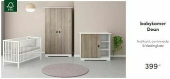 Baby & Tiener Babykamer dean aanbieding