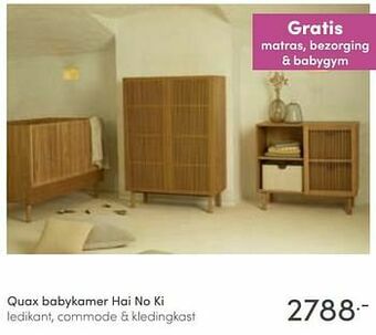 Baby & Tiener Quax babykamer hai no ki aanbieding
