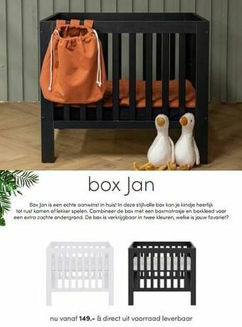 Baby & Tiener Box jan aanbieding