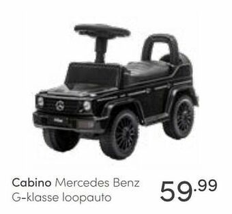 Baby & Tiener Cabino mercedes benz g-klasse loopauto aanbieding