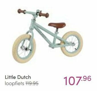 Baby & Tiener Little dutch loopfiets aanbieding