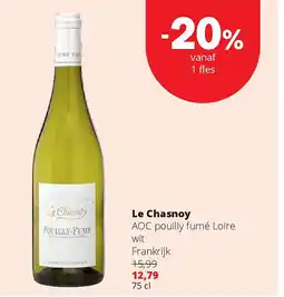 Spar Le Chasnoy AOC pouilly fumé Loire wit Frankrijk aanbieding