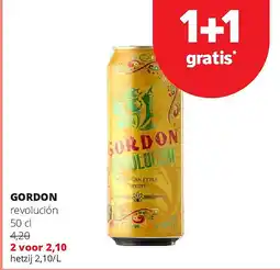 Spar GORDON revolución 50 cl aanbieding