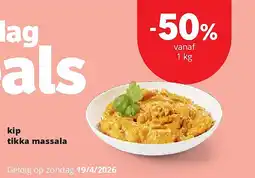 Spar kip tikka massala aanbieding