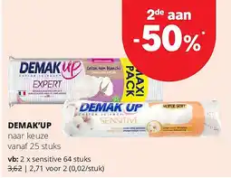 Spar DEMAK’UP sensitive 64 stuks aanbieding