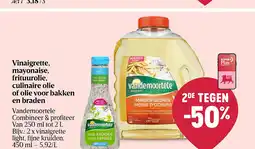 Delhaize Vinaigrette, mayonaise, frituurolie, culinaire olie of olie voor bakken en braden aanbieding