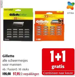 Colruyt Gillette Fusion5 16 stuks aanbieding
