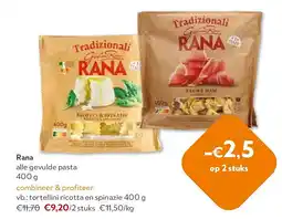 OKay Rana tortellini ricotta en spinazie 400 g aanbieding