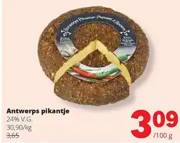 Spar Antwerps pikantje aanbieding