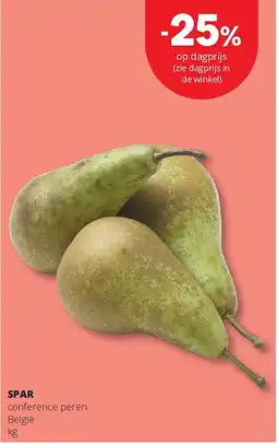 Spar SPAR conference peren België kg aanbieding