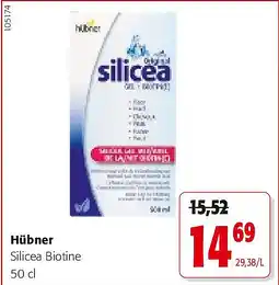 Colruyt Hübner Silicea Biotine 50 cl aanbieding