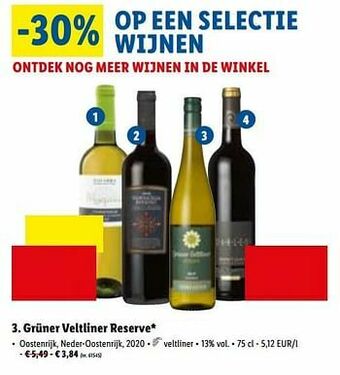 Grüner veltliner reserve
