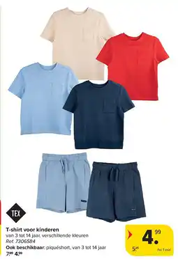 Carrefour T-shirt voor kinderen aanbieding