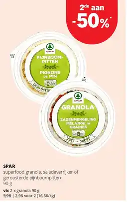 Spar SPAR granola 90 g aanbieding