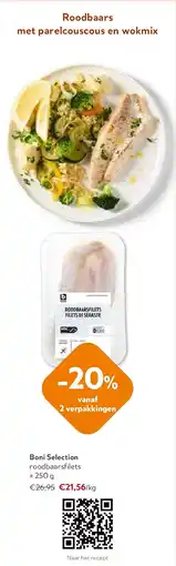 OKay Boni Selection roodbaarsfilets ± 250 g aanbieding