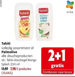 Colruyt Tahiti douchegel Mango Splash 250 ml aanbieding