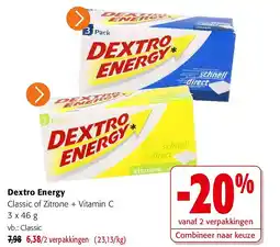 Colruyt Dextro Energy Classic aanbieding