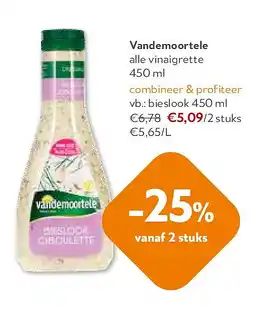OKay Vandemoortele bieslook 450 ml aanbieding