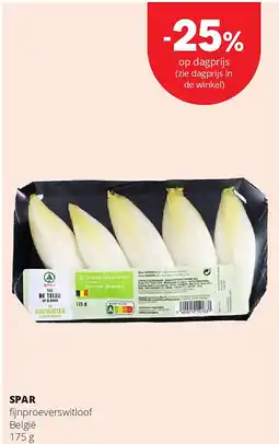 Spar SPAR fijnproeverswitloof België 175 g aanbieding