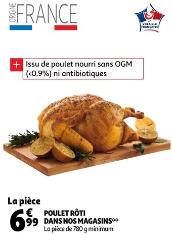 Poulet Roti Dans Nos Magasins