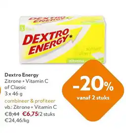 OKay Dextro Energy Zitrone + Vitamin C aanbieding