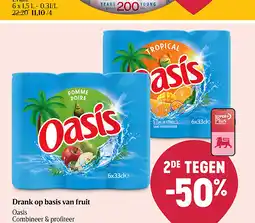 Delhaize Drank op basis van fruit aanbieding