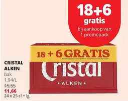 Spar CRISTAL ALKEN bak aanbieding