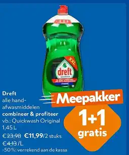 OKay Dreft Quickwash Original 1,45 L aanbieding