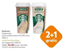 OKay Starbucks Cappuccino 330 ml aanbieding