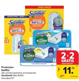 Carrefour Producten Swiffer aanbieding