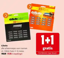 Colruyt Gilette Gillette Fusion 5 16 mesjes aanbieding
