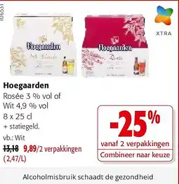 Colruyt Hoegaarden Wit aanbieding