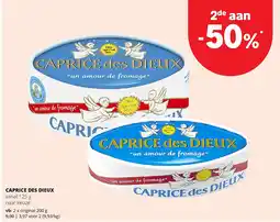 Spar CAPRICE DES DIEUX original 200 g aanbieding