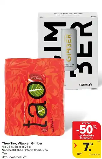 Thee Tao, Vitao en Gimber