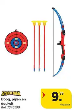 Carrefour Boog, pijlen en doelwit aanbieding