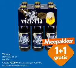 OKay Victoria sterk blond bier 6 x 33 cl aanbieding