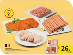 Carrefour Vleespakket aanbieding