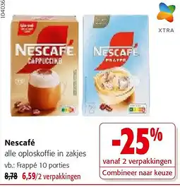 Colruyt Nescafé Frappé 10 porties aanbieding