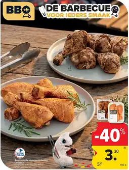 Carrefour Gemarineerde kippenonderbouten Carrefour aanbieding
