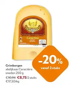 OKay Grimbergen abdijkaas Caractère sneden 250 g aanbieding