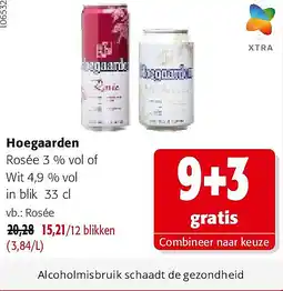 Colruyt Hoegaarden Rosée aanbieding