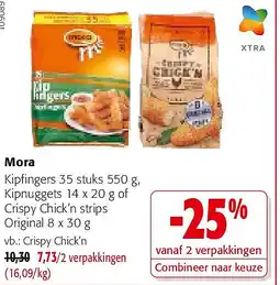 Colruyt Mora Crispy Chick’n aanbieding