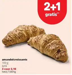 Spar amandelcroissants aanbieding