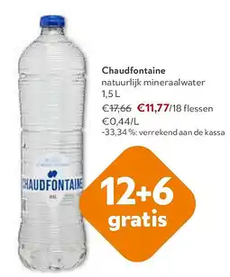 OKay Chaudfontaine natuurlijk mineraalwater 1,5 L aanbieding