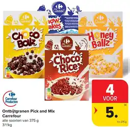 Carrefour Ontbijtgranen Pick and Mix Carrefour aanbieding