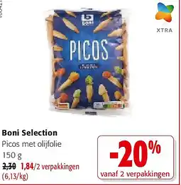 Colruyt Boni Selection Picos met olijfolie 150 g aanbieding