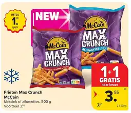 Carrefour Frieten Max Crunch McCain aanbieding