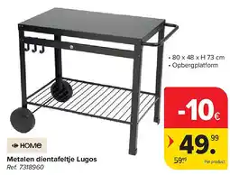 Carrefour Metalen dientafeltje Lugos aanbieding