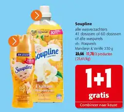 Colruyt Soupline Wasparels Mandarijn & Vanille 230 g aanbieding